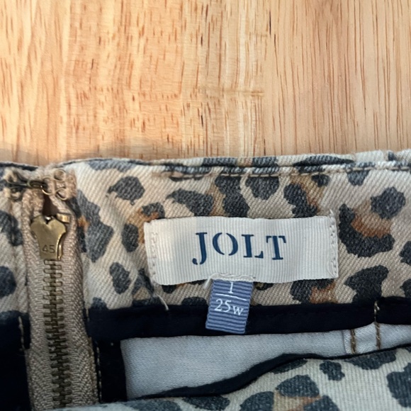 Jolt tight fitted cheeta print skirt - Picture 4 of 4